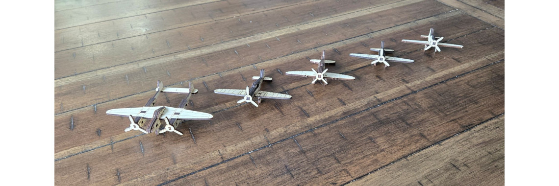 WWII Fighter Model Kit