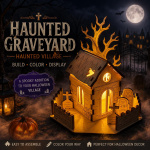 Haunted Graveyard | Haunted Village Halloween Collection