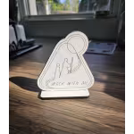 Walk with Me 2026 LDS Youth Theme Wood Standup