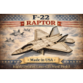 F22 Raptor Stealth Fighter Jet Model Kit