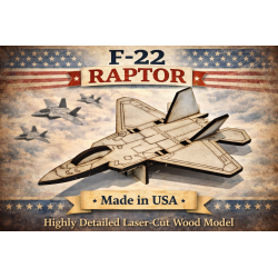 F22 Raptor Stealth Fighter Jet Model Kit