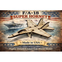 F18 Hornet Fighter Jet Model Kit