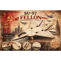 SU57 Felon Stealth Fighter Jet Model Kit