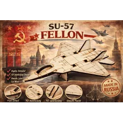 SU57 Felon Stealth Fighter Jet Model Kit