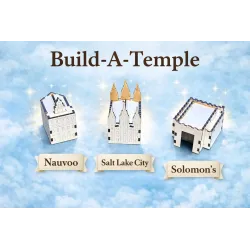 Build a Temple  Salt Lake City | Nauvoo | Solomons Temple | Activities Days | Youth Activity